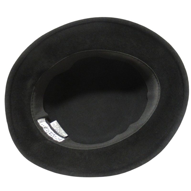 Hermes Lapin Rabbit 100% Leather Trim Hat 57 Black Charcoal