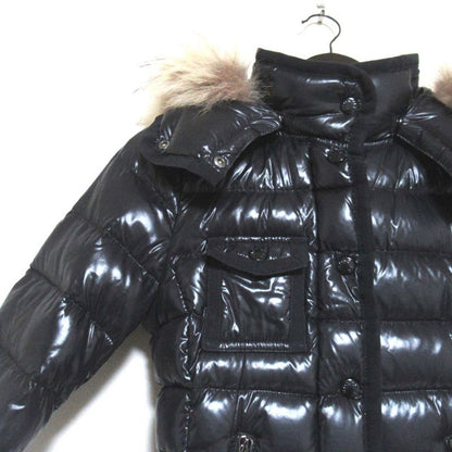 Moncler Armoise Mini Patch Luc'n Hoodie Down Jacket Black 00