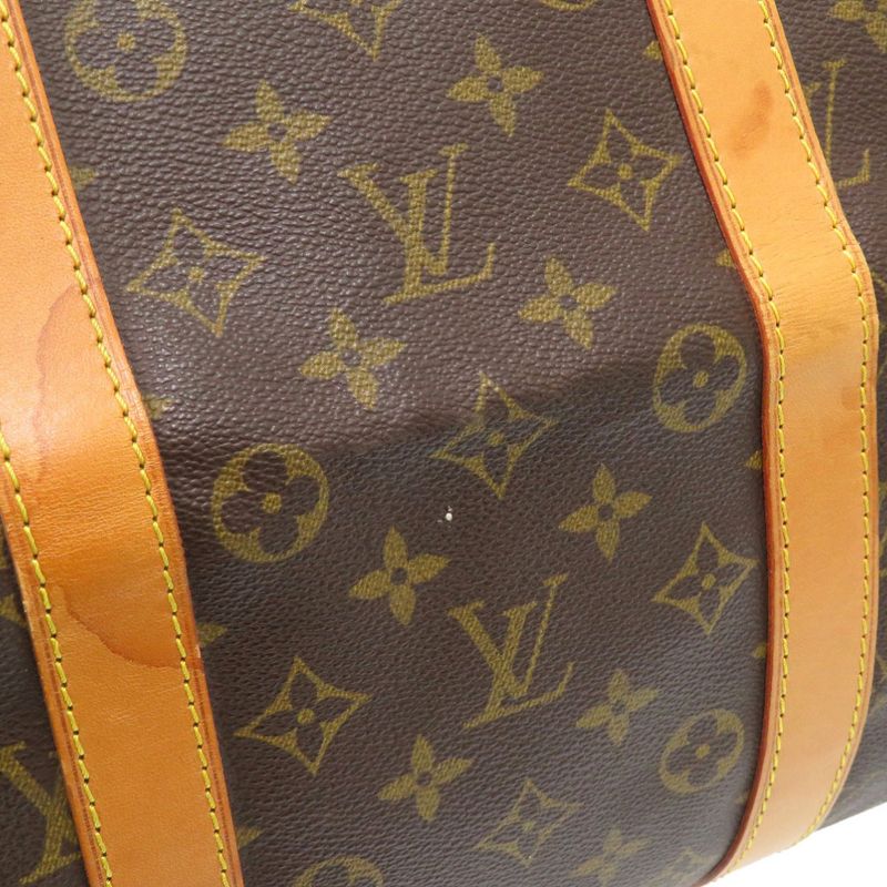 Louis Vuitton Keepall Bandouliere 55 Monogram Boston Bag