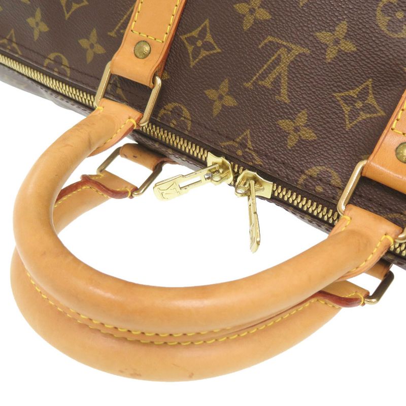 Louis Vuitton Keepall Bandouliere 55 Monogram Boston Bag