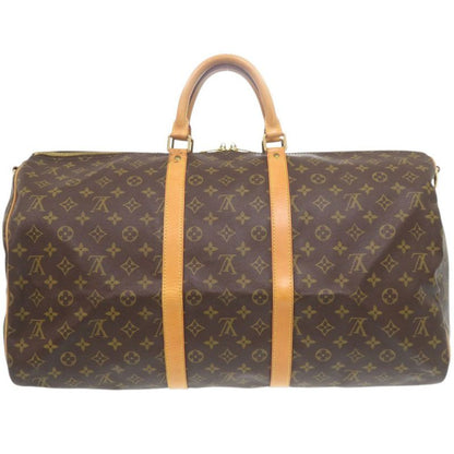 Louis Vuitton Keepall Bandouliere 55 Monogram Boston Bag