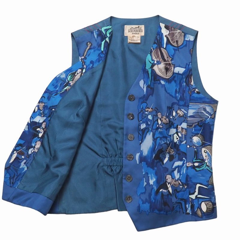 Hermes Vintage Concerto Vest 42