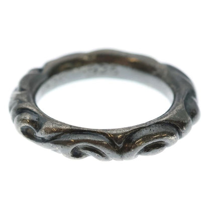 Chrome Hearts Scrl Band Scroll Ring Silver