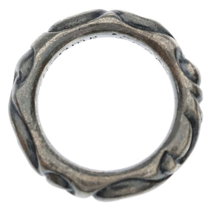 Chrome Hearts Scrl Band Scroll Ring Silver