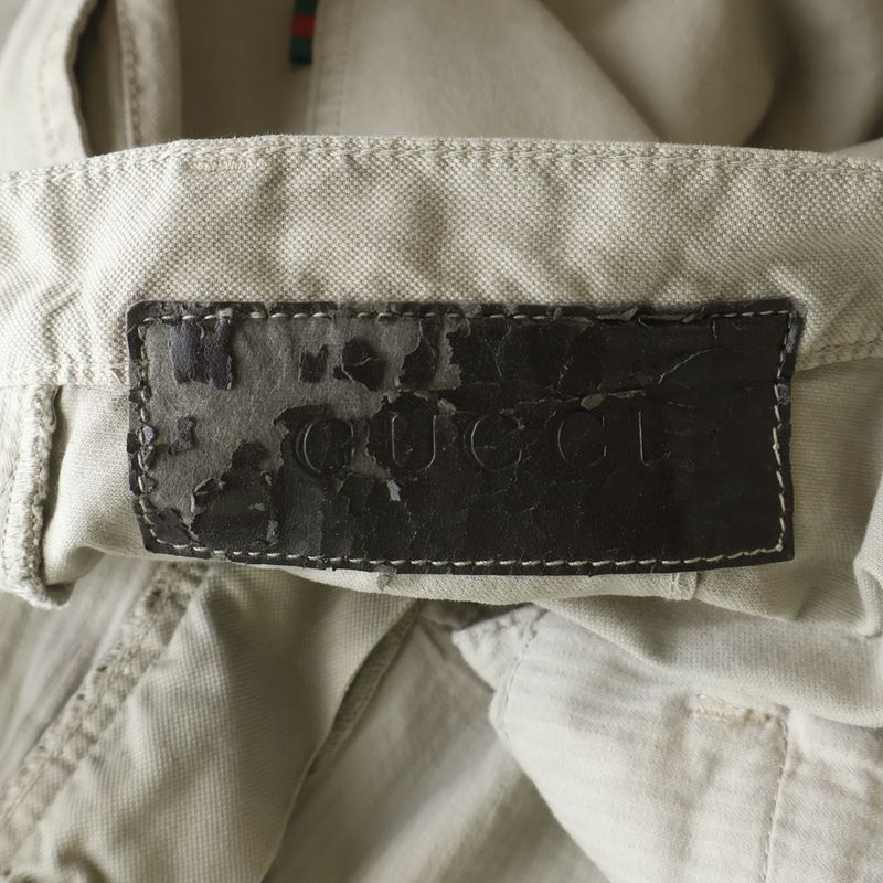 Gucci Chino Pants Straight Beige