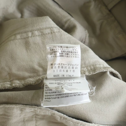 Gucci Chino Pants Straight Beige