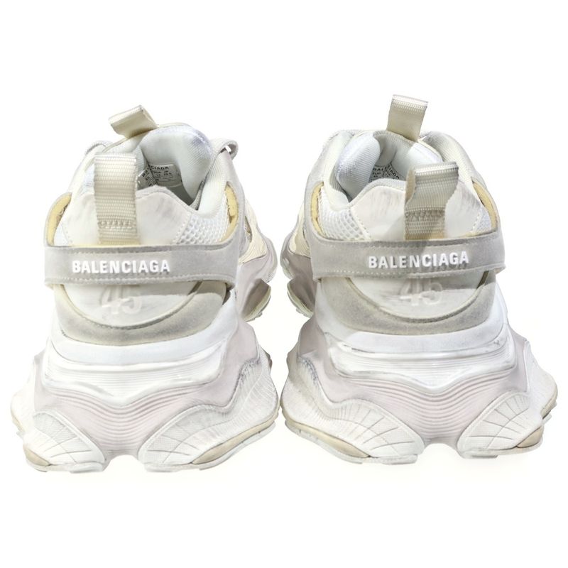 Balenciaga Cargo Vintage Wash Low Cut Sneakers White