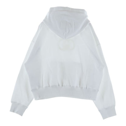 Gucci GG Embossed Logo Cotton Pullover Sweatshirt Hoodie White Sweater