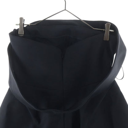Celine Wool Halter Neck Long Dress Black