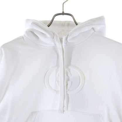 Gucci Interlocking Embossed Logo Pullover Sweatshirt Hoodie White Sweater