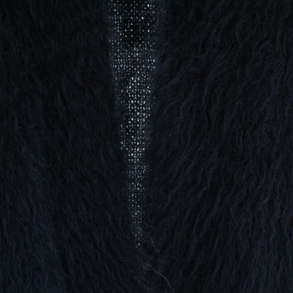 Dior Mohair Silk Blend Long Cardigan Poncho Black