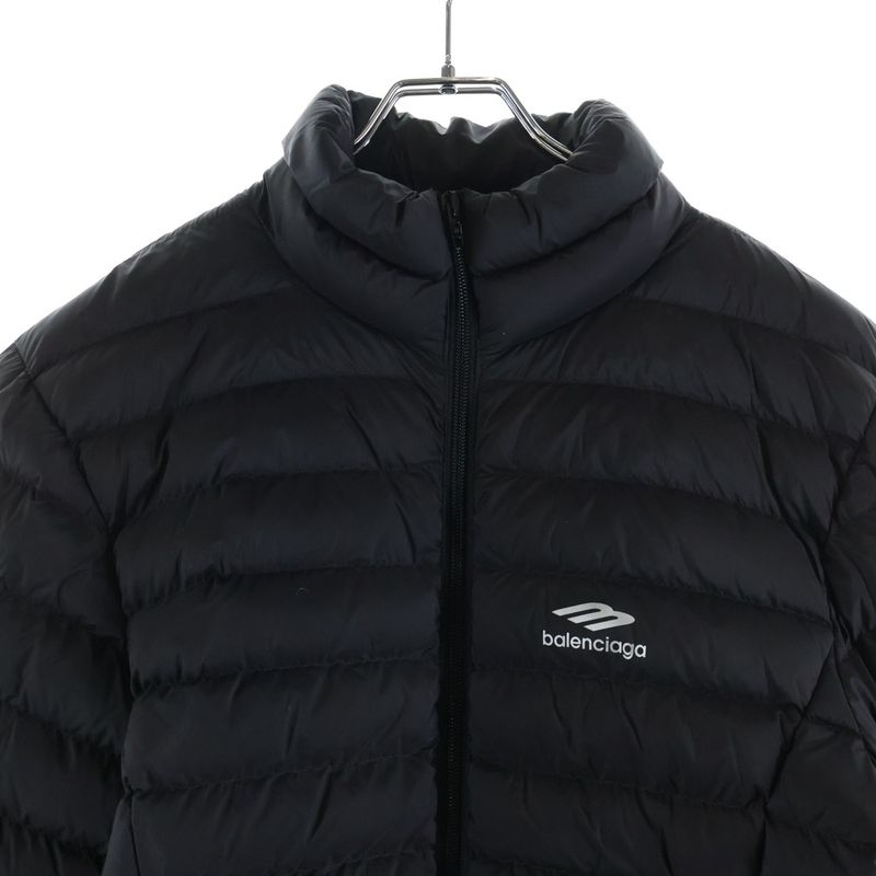 Balenciaga Sports Icon Puffer Jacket Black