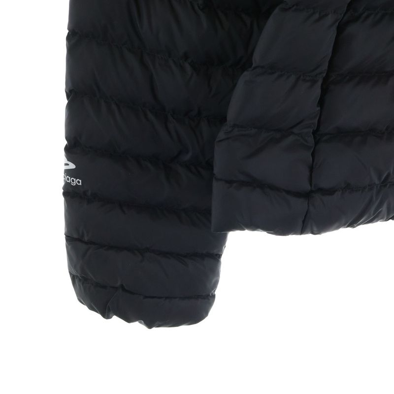 Balenciaga Sports Icon Puffer Jacket Black