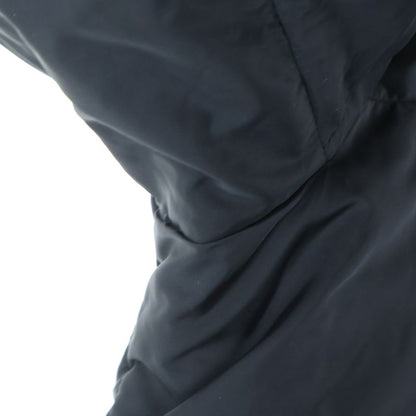 Moncler Montcla Logo Embroidery Down Jacket Black
