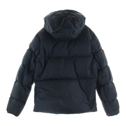 Moncler Montcla Logo Embroidery Down Jacket Black