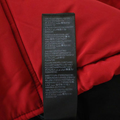 Balenciaga Campaign Logo Down Jacket Red
