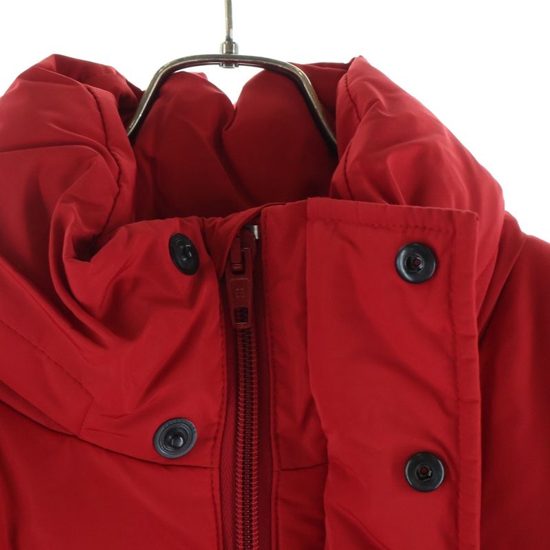 Balenciaga Campaign Logo Down Jacket Red