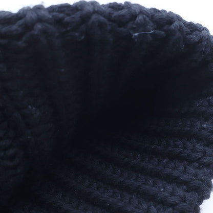 Louis Vuitton Only LV Beanie Knit Hat Black