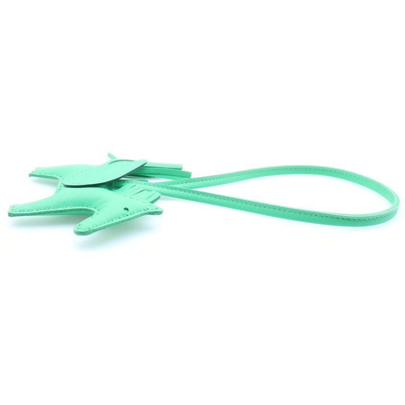 Hermes Pegasus PM Bag Charm Vere Comic Light Green Agneau Milo Swift
