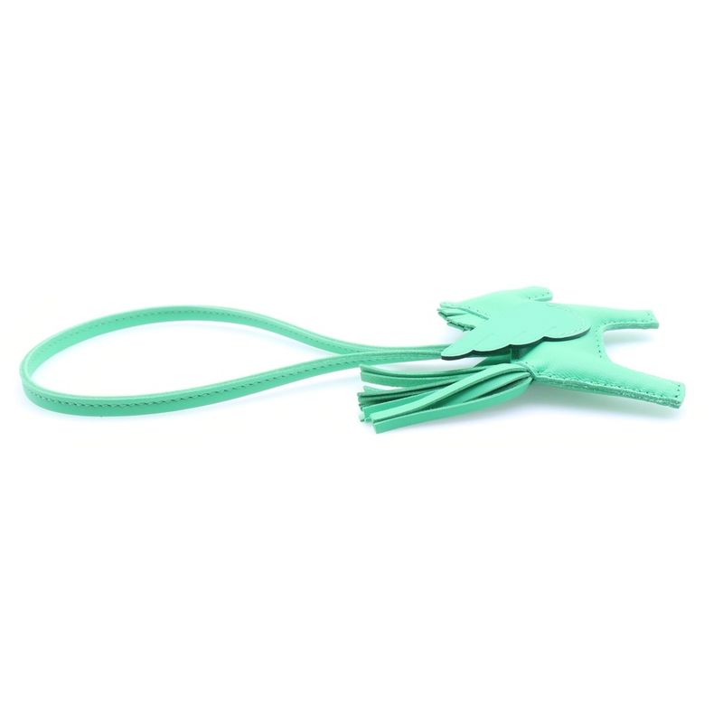 Hermes Pegasus PM Bag Charm Vere Comic Light Green Agneau Milo Swift