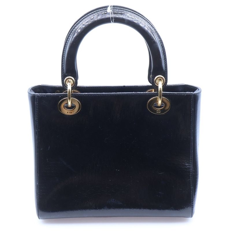 Dior Trotter 2-Way Tote Shoulder Bag Black