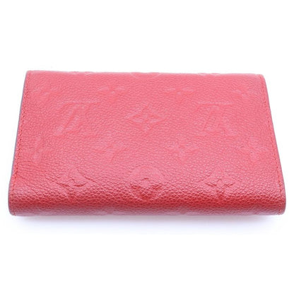 Louis Vuitton Monogram Empreinte Portefeuille Curies Wallet Card Case