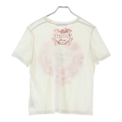 Dior D-royaume D'amour Print T-Shirt White