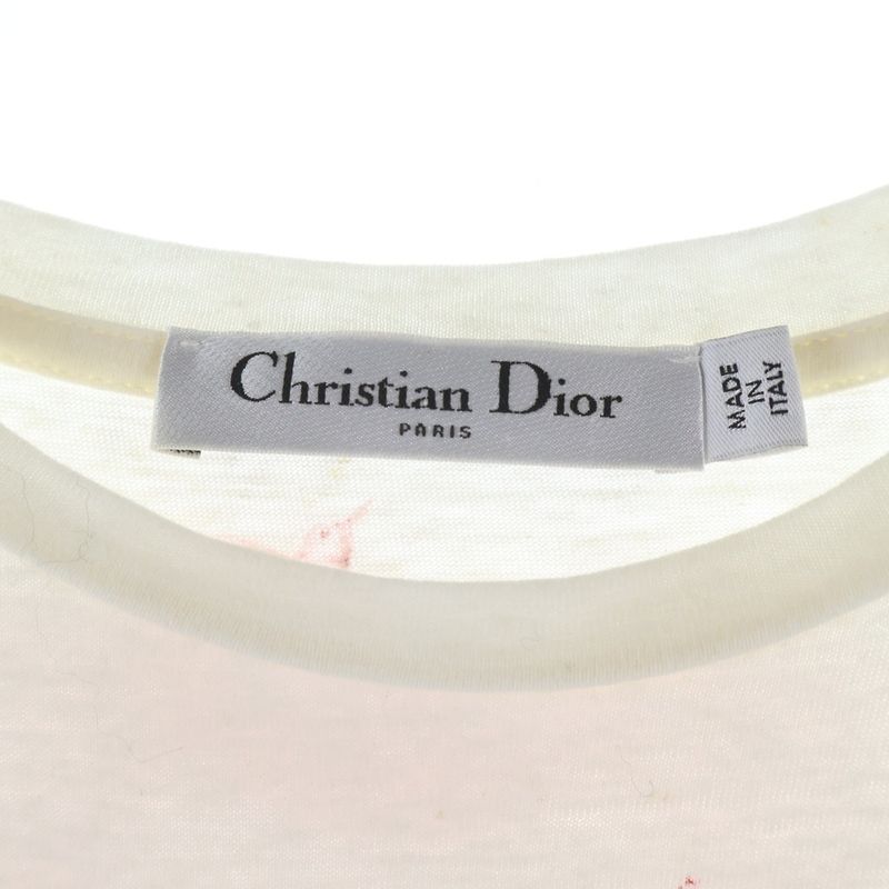 Dior D-royaume D'amour Print T-Shirt White