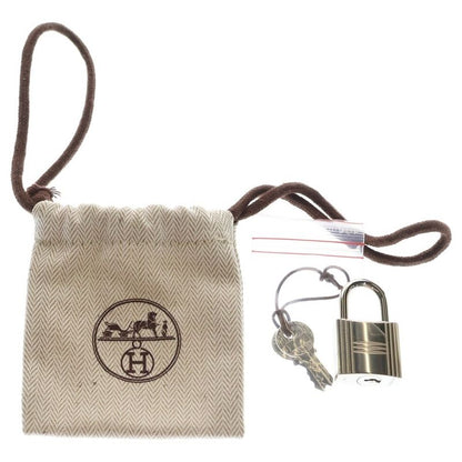 Hermes Picotin Lock GM Taurillon Clemence Leather Handbag Silver Black
