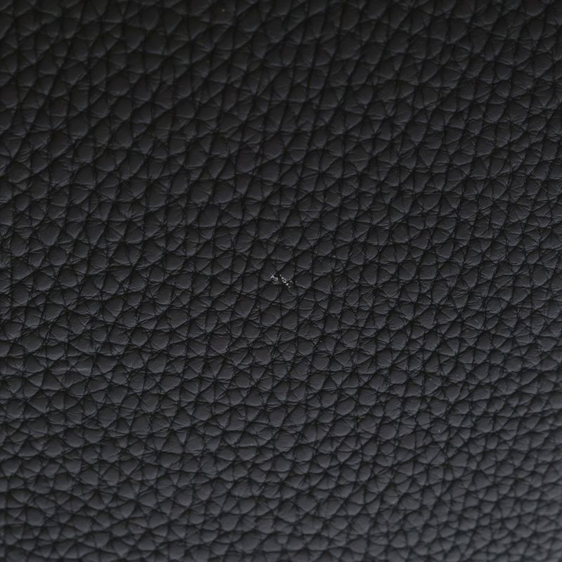 Hermes Picotin Lock GM Taurillon Clemence Leather Handbag Silver Black