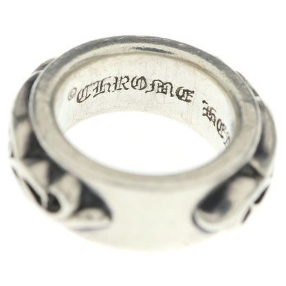 Chrome Hearts Dbl Narrow Vine Band Double Ring Silver