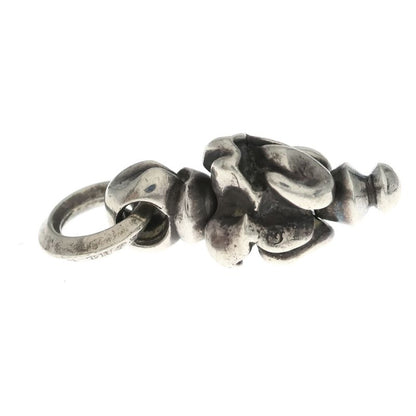 Chrome Hearts LT Swivel Lip and Tongue Charm Necklace Top Silver