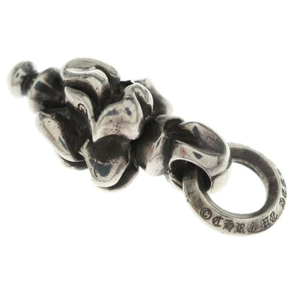 Chrome Hearts LT Swivel Lip and Tongue Charm Necklace Top Silver