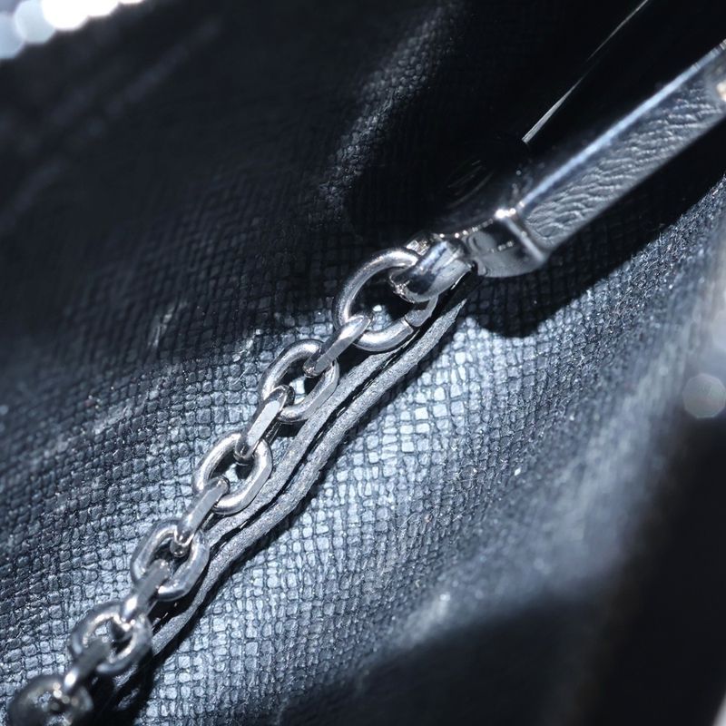 Louis Vuitton Damier Graphite Pochette Cles Key Case Holder