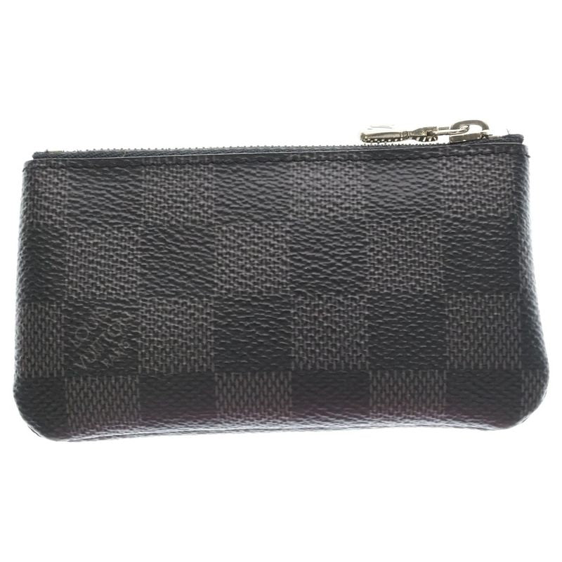 Louis Vuitton Damier Graphite Pochette Cles Key Case Holder