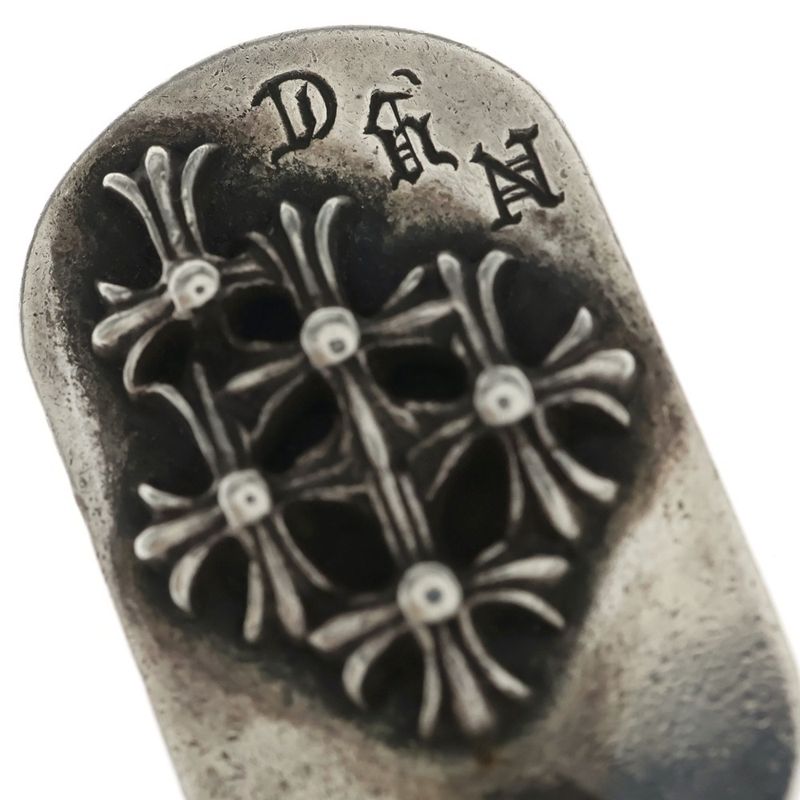 Chrome Hearts Raised Dogtag Dog Tag Nyc Limited Necklace Top Silver
