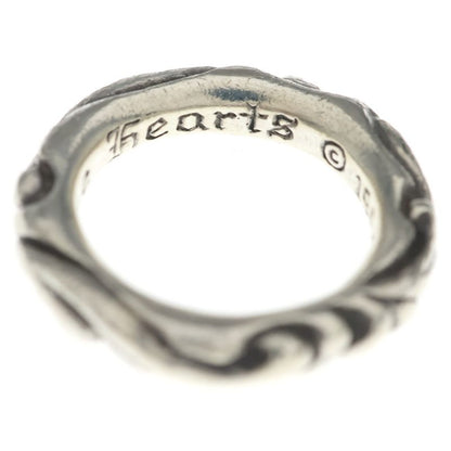 Chrome Hearts Scrl Band Scroll Ring Silver