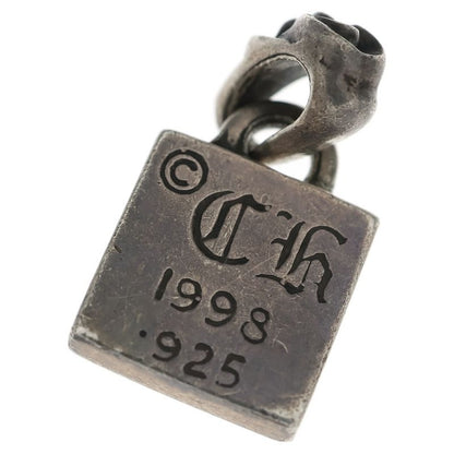 Chrome Hearts Framed CH Plus Necklace Top Silver