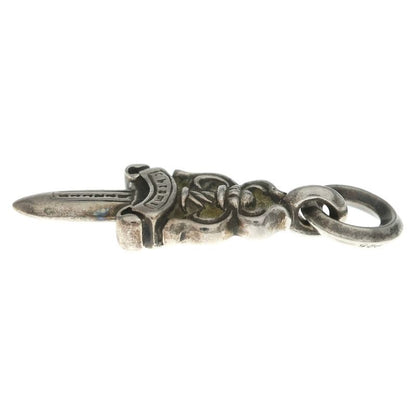 Chrome Hearts 5 Dagger Daga Charm Pendant Top Silver