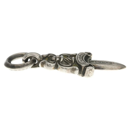 Chrome Hearts 5 Dagger Daga Charm Pendant Top Silver