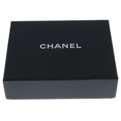 Chanel Camellia CC Logo Necklace Pendant Chain Silver