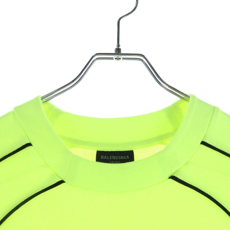 Balenciaga Paris Soccer Technical Jersey Short Sleeve T-Shirt
