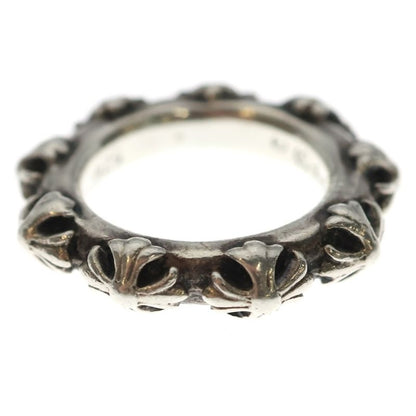 Chrome Hearts Cross Band Ring Silver
