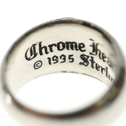 Chrome Hearts Heart in Band Ring Silver
