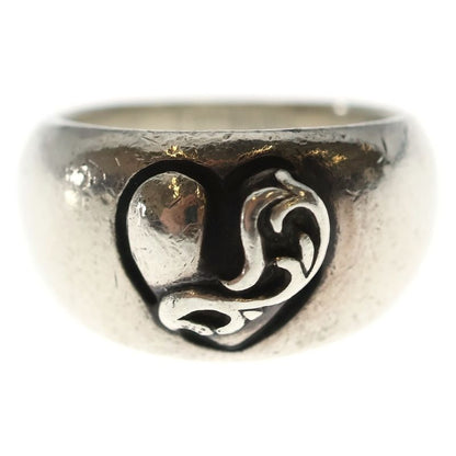 Chrome Hearts Heart in Band Ring Silver