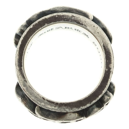 Chrome Hearts Dbl Narrow Vine Band Double Silver Ring