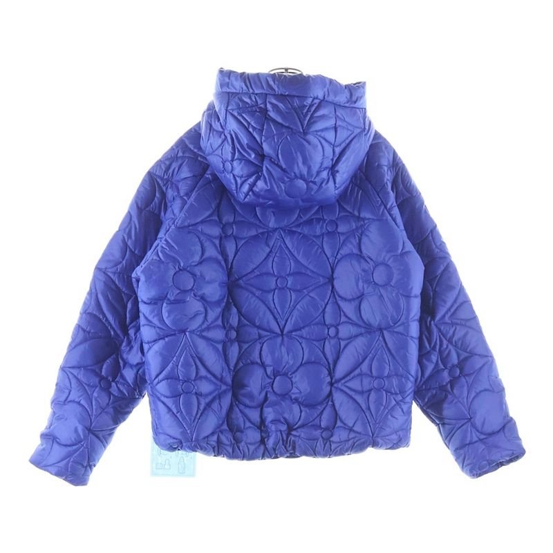 Louis Vuitton Lvse Quilted Hoodie Dh1 Monogram Flower Jacket