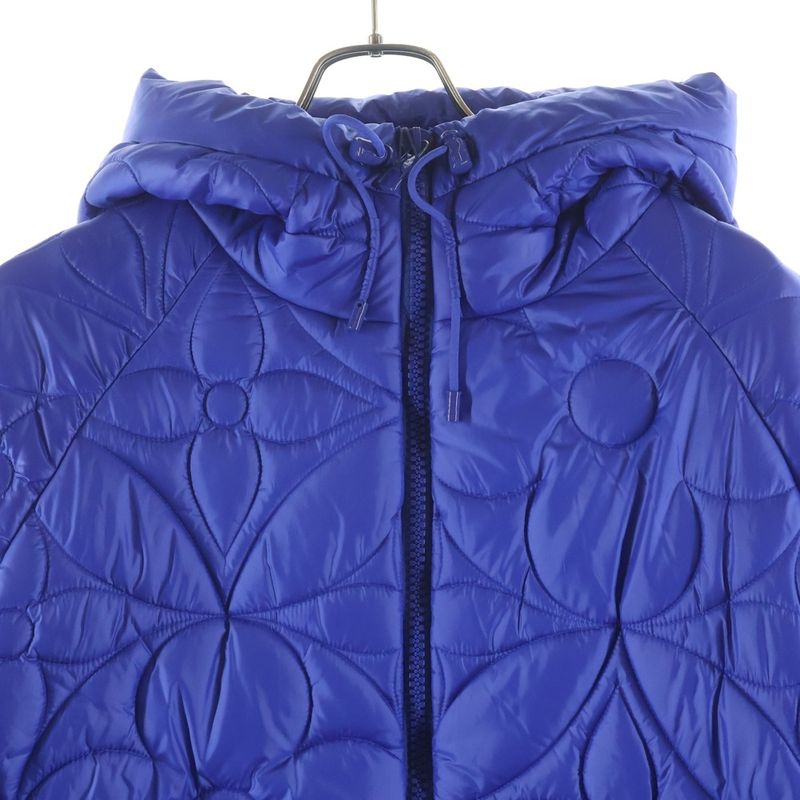 Louis Vuitton Lvse Quilted Hoodie Dh1 Monogram Flower Jacket