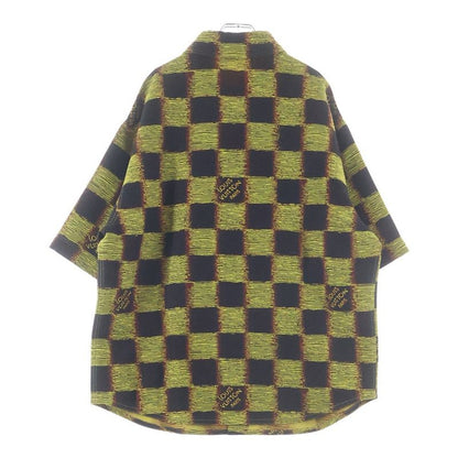 Louis Vuitton Damier Rush S Shirt Fvd Short Yellowblack