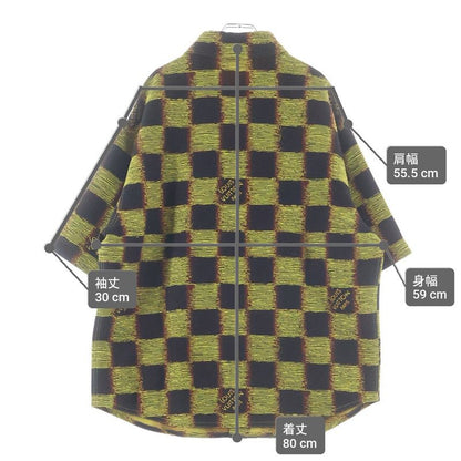 Louis Vuitton Damier Rush S Shirt Fvd Short Yellowblack